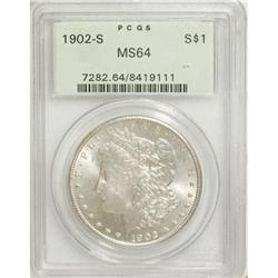 1902-S $1 MS64 PCGS