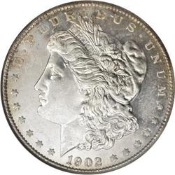 1902-S $1 MS63 Deep Mirror Prooflike ANACS