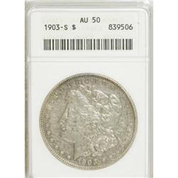 1903-S $1 AU50 ANACS