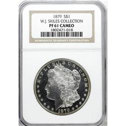 1879 $1 PR61 Cameo NGC