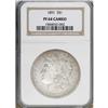 Image 3 : 1891 $1 PR64 Cameo NGC