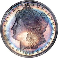 1892 $1 PR66 NGC