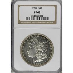 1900 $1 PR63 NGC