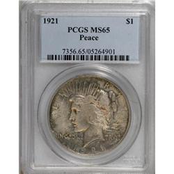 1921 $1 MS65 PCGS