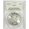 Image 1 : 1927-S $1 MS64 PCGS