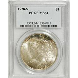 1928-S $1 MS64 PCGS