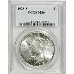 1928-S $1 MS64 PCGS