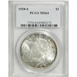 1928-S $1 MS64 PCGS