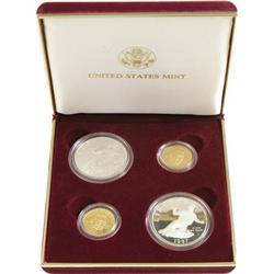 1997 Jackie Robinson Four-Coin Set in Original