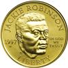 Image 1 : 1997-W G$5 Jackie Robinson Gold Five Dollar MS69