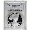 Image 3 : 1995-W $1 Silver Eagle PR69 Deep Cameo PCGS