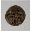 Image 4 : 1899 W.H.R. MS Mining Company Gold Button. 3.5