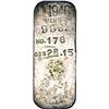 Image 1 : 1946 Philadelphia Assay Silver Bar. 26.15