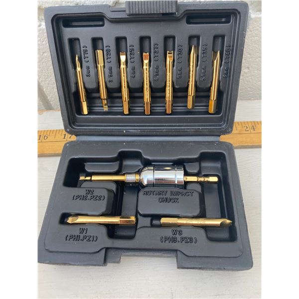 Rotary impact chick and parts