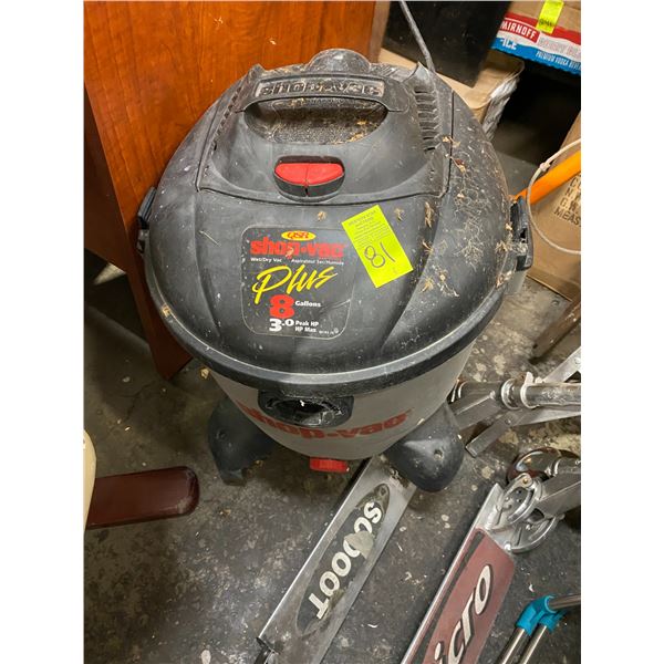 Shop vacuum working no hose