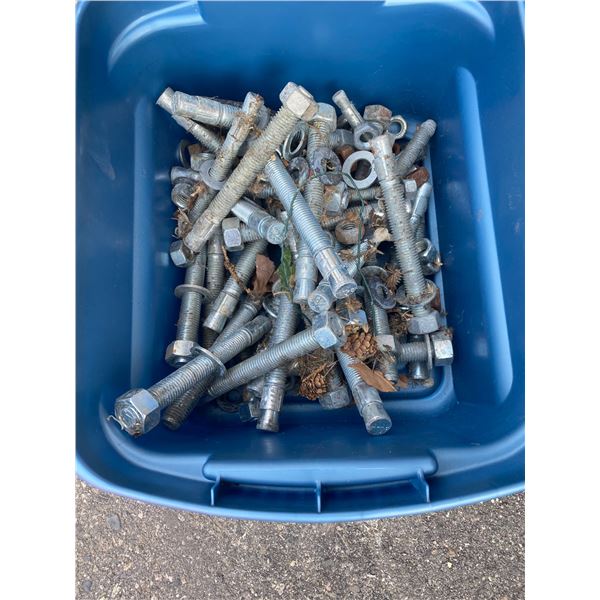 Large nuts and bolts