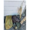 Image 1 : Canvas bag and tent