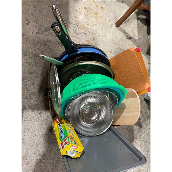 Frying pans and kitchenware