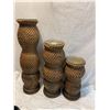 Image 1 : Set of 3 candle holders