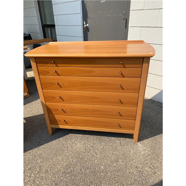 Vintage retro 6 drawer dresser