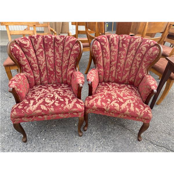 Two accent chairs