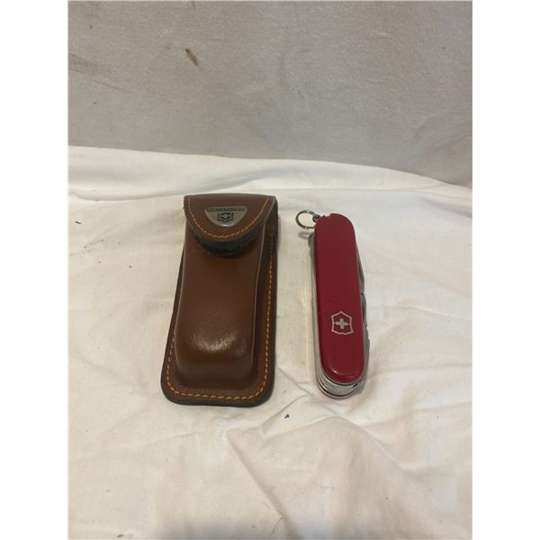 Pocket knife with case