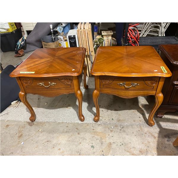 Pair end tables