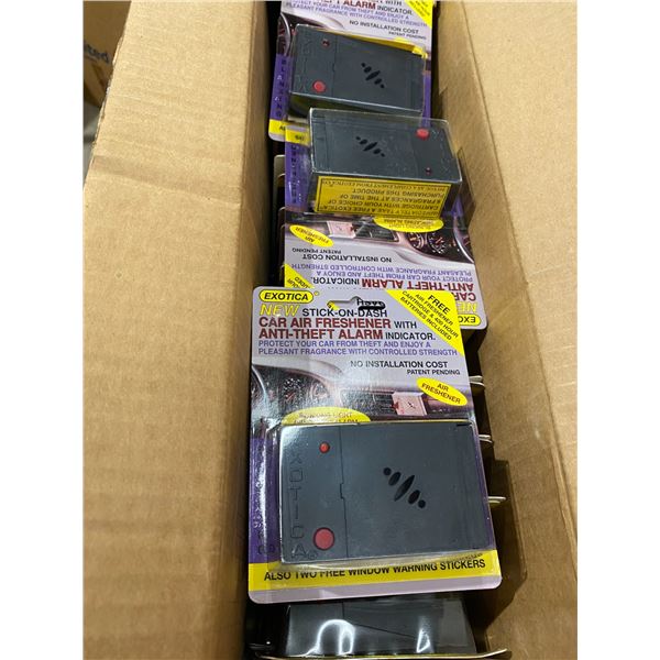 Stick on dash car air freshener