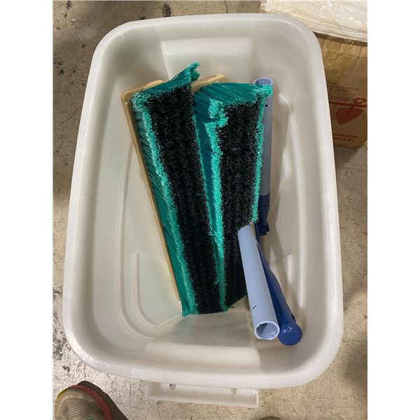 Two new broom heads and other