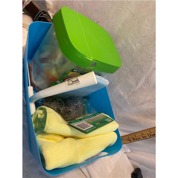 Lot cleaning supplies