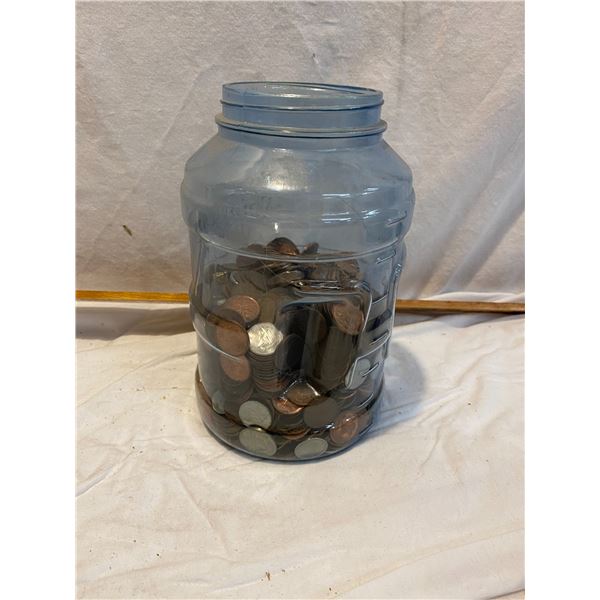 Jar of coins