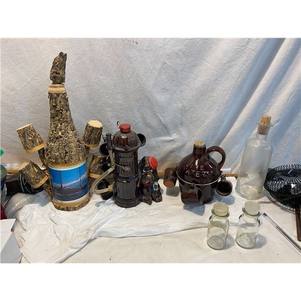 Decanters and shooter glasses sets