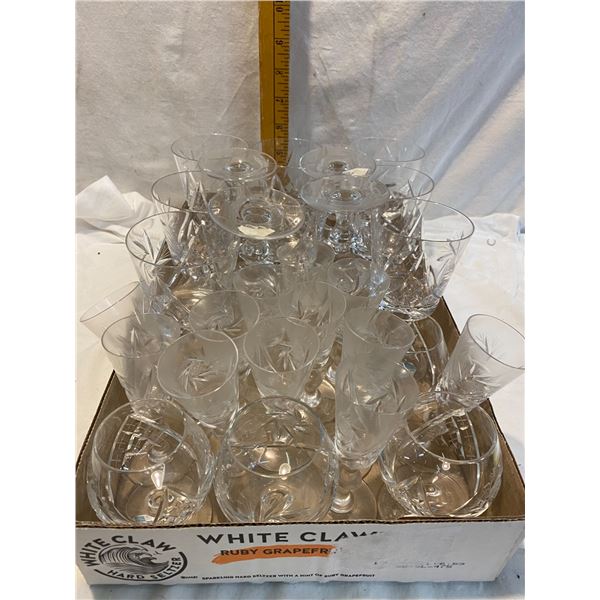 Crystal glassware