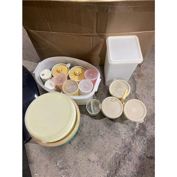 Lot of Tupperware