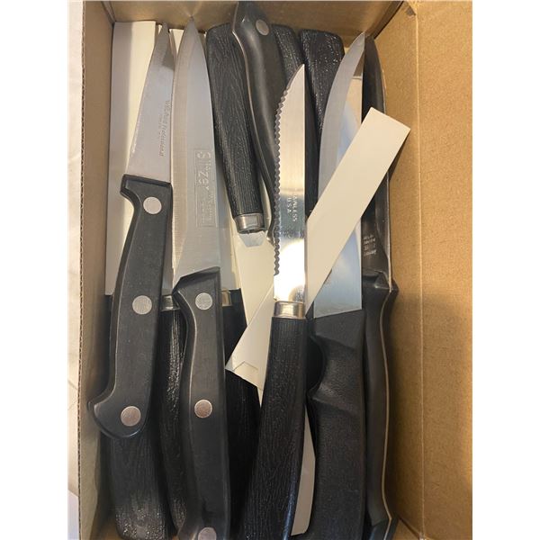Steak knives and other knives