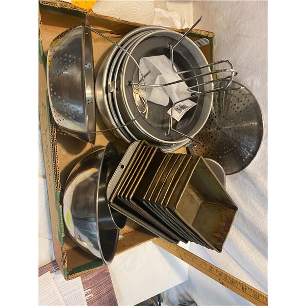 Lot of baking related items