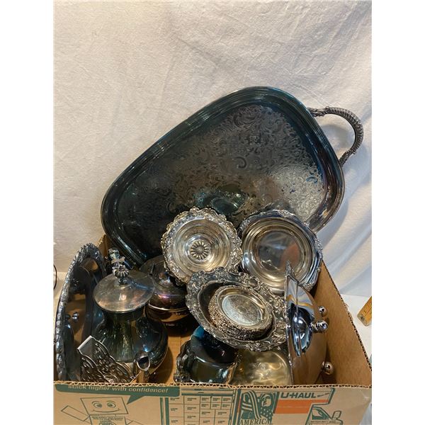 Lot of silver plate