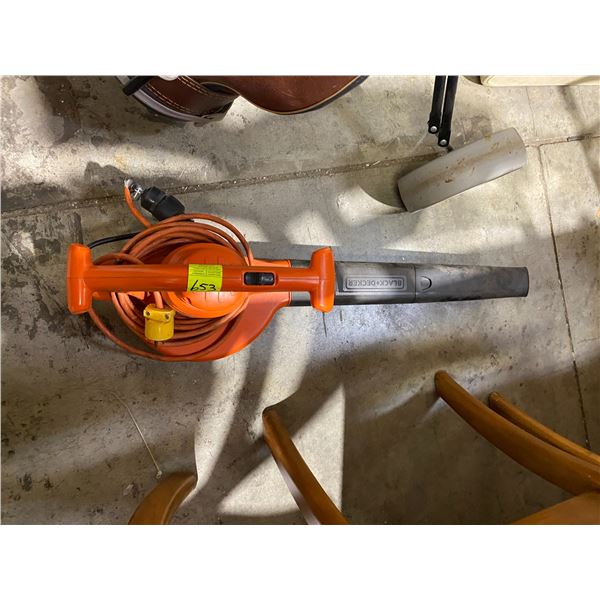 Black and decker blower