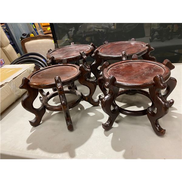 4 plant stands