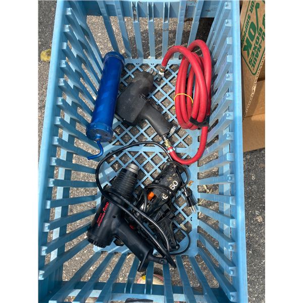 Bin tools and hose