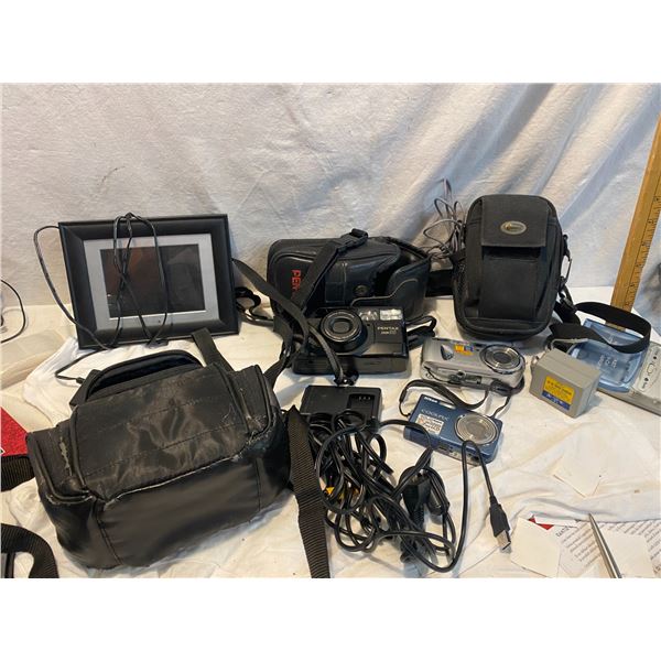 Cameras and digital frame