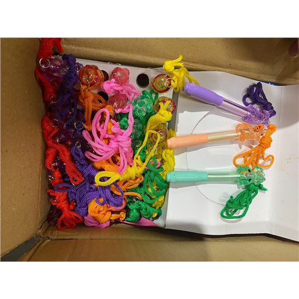 Case pens on strings