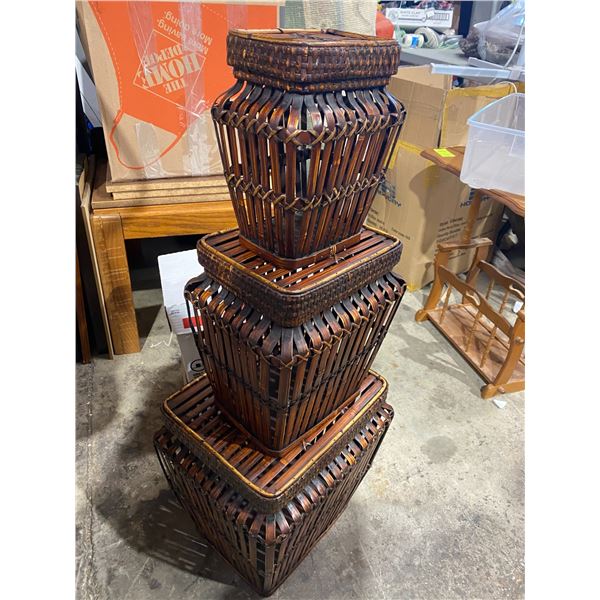 Set of 3 nesting baskets 2 sets