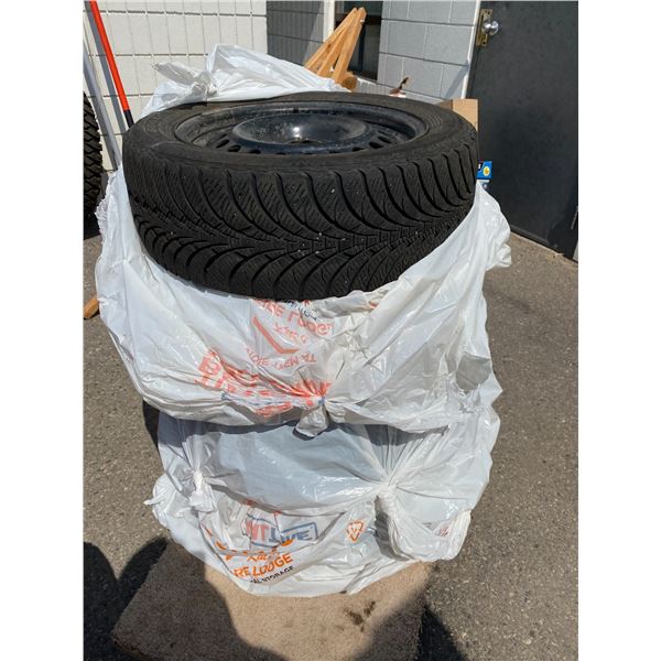 Tires on rims  m&s 205/55r16