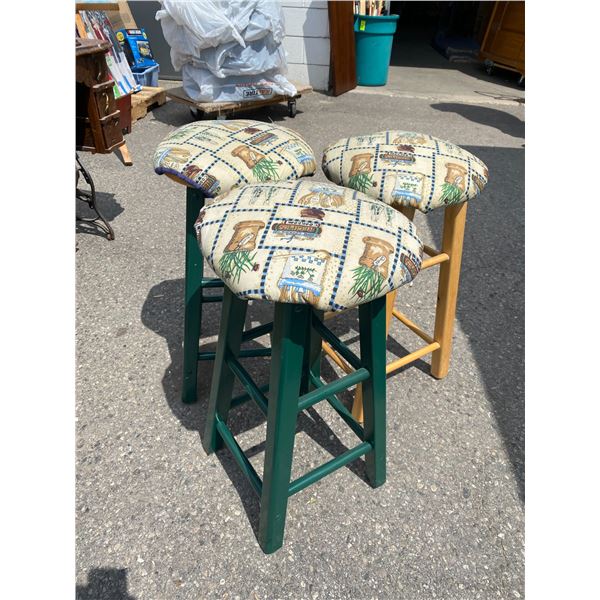3 stools