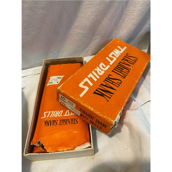 Straight shank drill twists 10 pc
