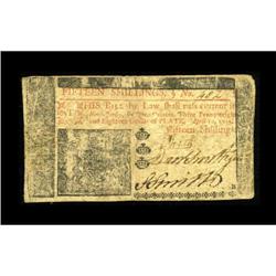 New Jersey April 10, 1759 15s Fine.