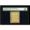 Pennsylvania April 25, 1759 50s PMG Choice Fine