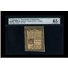 Pennsylvania October 25, 1775 1s PMG Gem