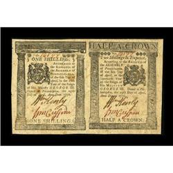 Pennsylvania April 25, 1776 Uncut Horizontal